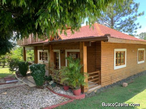VILLA AMUEBLADA DE VENTA EN JARABACOA