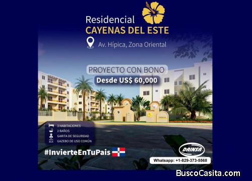 1-809-316-1975 Apartamentos en venta Santo Domingo, Distrito Nacional 