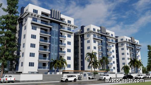 Apartamentos en venta en planos en moderna torre de Villa María WPA04 A1