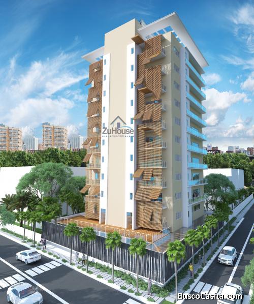 Torre de apartamentos en urbanización de prestigio en Santiago ZA53