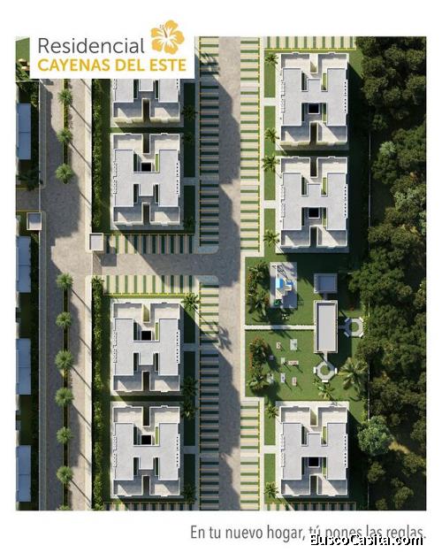 Condominio Cayenas Del Este 1-809-316-1975