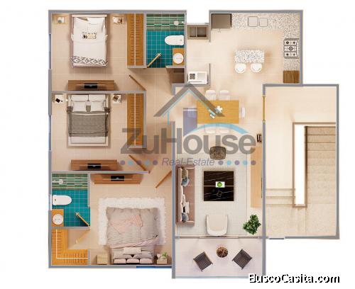 Apartamentos en Venta en Planos en Padre Las Casas, Santiago WPA35 C