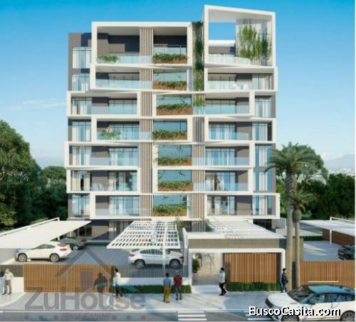 Apartamentos en Venta en constr. en Torre de Villa Olga, Santiago WPA59 A2