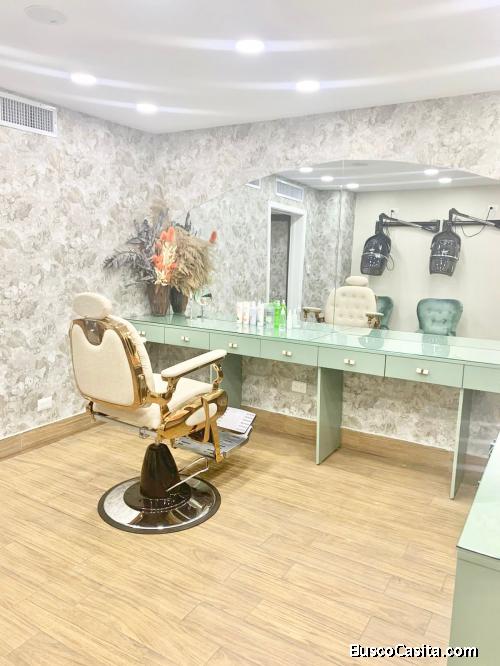 Vendo Salón De Bellleza, Finamente amueblado Piantini