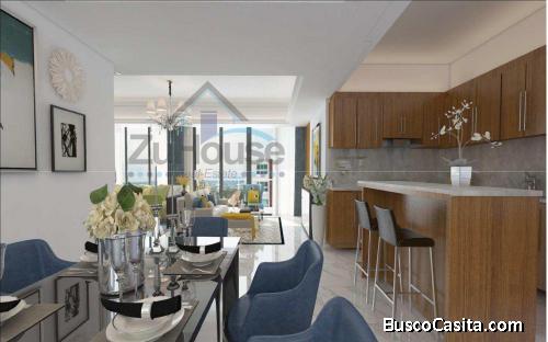 Apartamentos en venta en exclusiva torre en Santiago WPA106 B