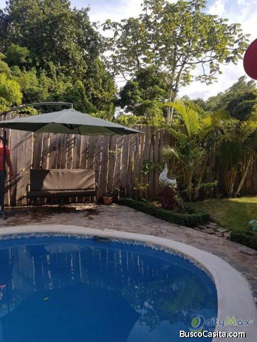 ALQUILO VILLA AMUEBLADA EN JARABACOA