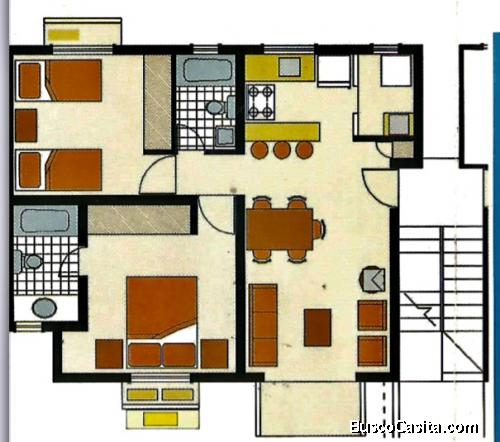 Apartamento en Pueblo Bávaro