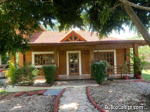 VILLA AMUEBLADA DE VENTA EN JARABACOA