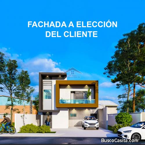 VENTA DE CASA CON 3 FACHADAS A ELECCIÓN 