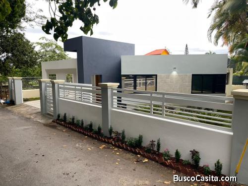 CASA MODERNA DE VENTA EN JARABACOA
