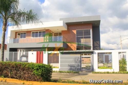 Nueva Y Lujosa Casa En Llanos De Gurabo Santiago  (trc-166)