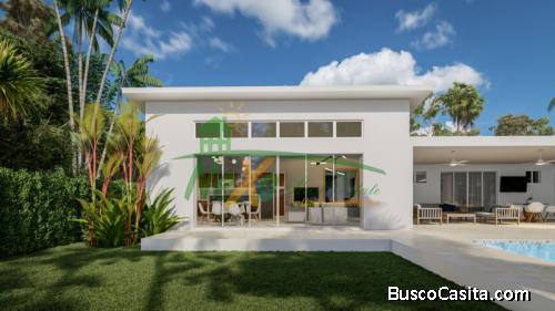 En Venta Coqueta Villa Turística en planos Sosua  (trc-167 D)
