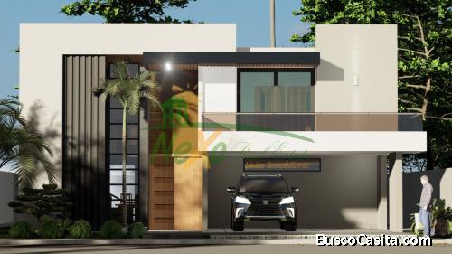 Venta Casa De 2 Niveles Diseño Moderno Santiago (eac-257)
