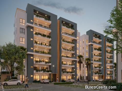 Apartamentos en venta en planos en modernas torres en Las Damas WPA01