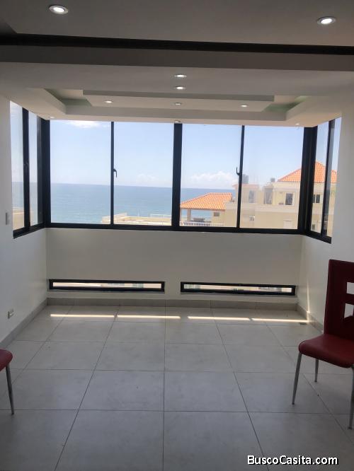 Vendo Excelente Apto Vista al Mar, Piso 10, 3 habs.  en la Zona Universitaria