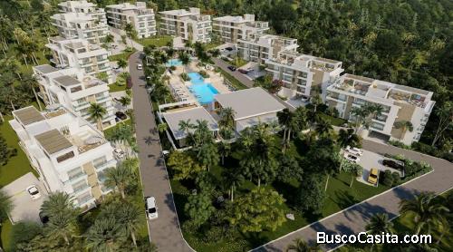 Proyecto de apartamentos de 137.3 m2 en adelante. Dos, tres dormitorios y penthouse en el último niv