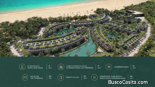 Comprar Residenciales BALCON Con vista al mar EN THE REEF EN LAS TERRENAS