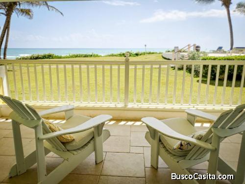 Apartamento en primera linea de playa totalmente amueblado