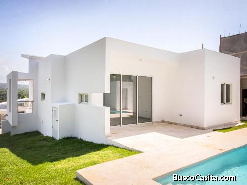 Moderna y acogedora  villa de dos dormitorios