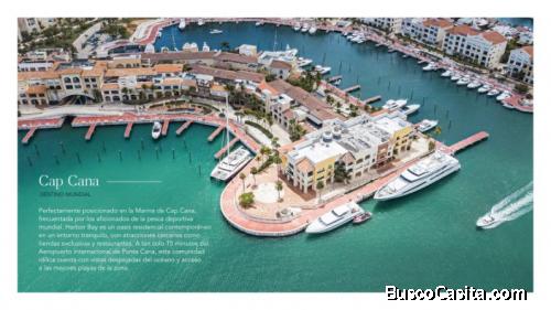 Apartamentos HARBOR BAY Con Playa Y Piscina  EN CAP CANA BAY EN PUNTA CANA