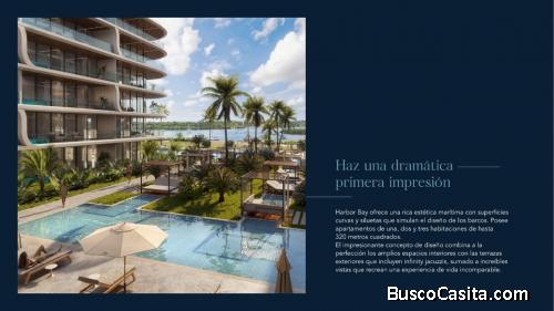 Departamento HARBOR BAY con beach club  EN CAP CANA BAY EN PUNTA CANA