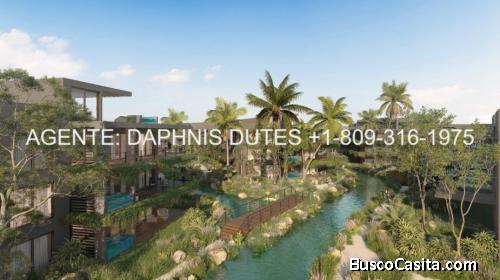 THE REEF EN SAMANA LAS TERRENAS Venta de Piso con beach club 