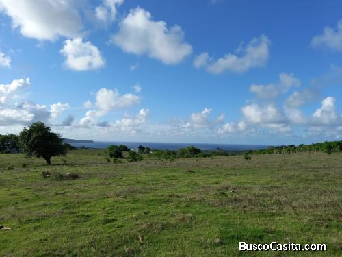 TERRENO EN VENTA EN LAS GALERAS,  PROVINCIA DE SAMANÁ, a 10 minutos de la playa RINCON,