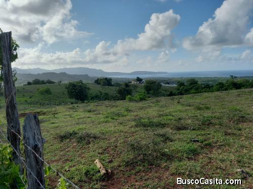 TERRENO EN VENTA EN LAS GALERAS, PROVINCIA DE SAMANÁ, a 5 minutos de la playa las Galeras y Rincon