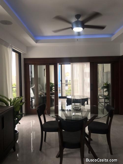 Apartamento amueblado co estudio en 1300 dolares