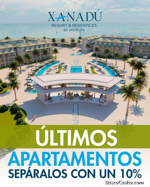 ADQUIERA SU APTO en el Mejor Proyecto de Playa Dorada...XANDU, DESDE 217,000.00 A 450,000.00 DOLARES