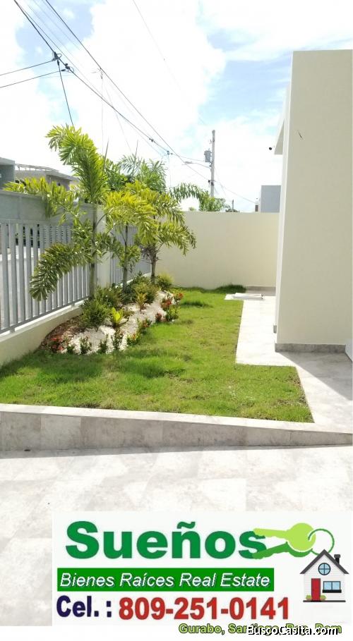 Casa hermosa en Venta en Gurabo Santiago, Rep.Dom