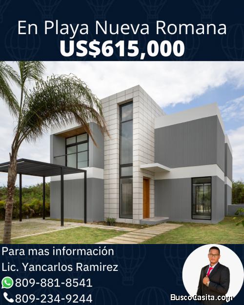 Exclusivo complejo de villas dentro Playa nueva romana