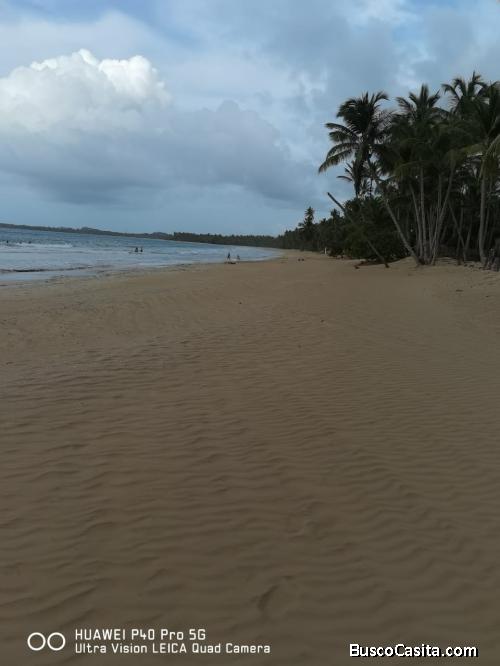 SOLAR FRENTE A LA PLAYA DE VENTA EN LAS TERRENAS