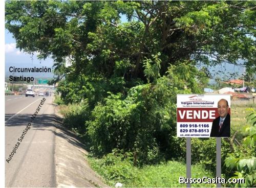 Vendo Terreno en la misma Autopista  Santiago – Navarrete, 24,500 Mts.2