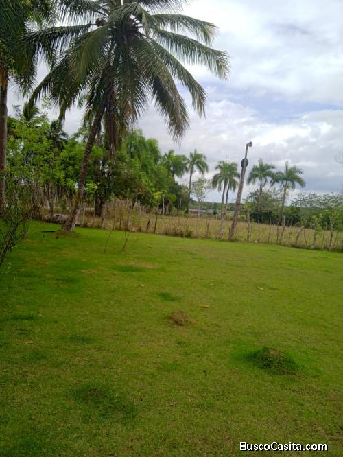 FINCA DE 320 TAREAS DE VENTA EN MONTE PLATA