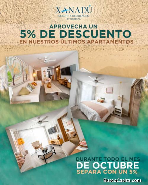 SEPARA CON  5% AL ADQUIRIR TU APTO EN PLAYA DORADA - 5% DEL VALOR + PUEDES PAGAR 5% X 5 MESES