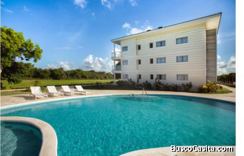 Hermoso apartamento en renta frente al campo de golf en Punta Blanca
