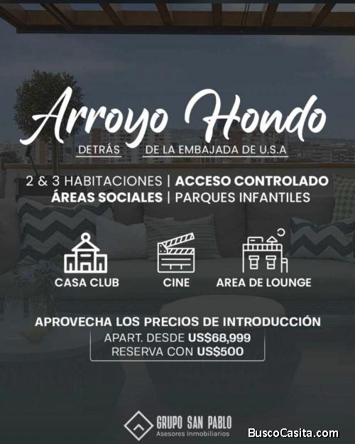 Apartamentos en Arroyo Hondo