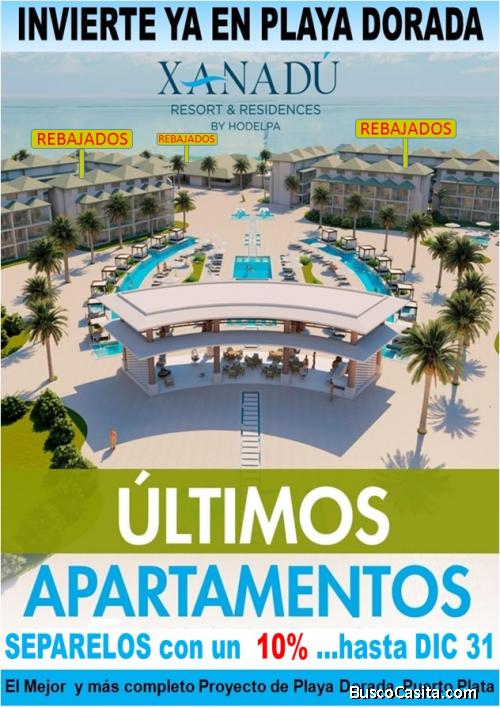 REBAJAMOS LOS ULTIMOS APTOS EN EL PROYECTO XANADU DE PLAYA DORADA..QUEDAN MUY POCOS