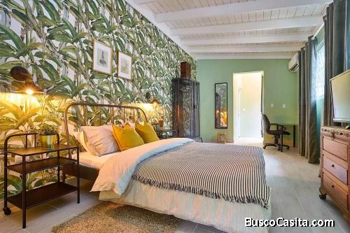 Hermosa casa amueblada y diseñada en la zona colonial SD con 50% de financiamiento disponible 