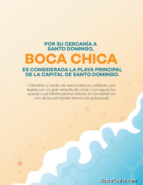 Tu apartamento en la Playa BOCA RESIDENCE carretera Jubey - Boca Chica 