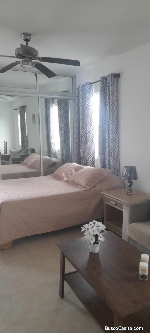 apartamento en Bavaro 1 habitacion ciudad las cayenas