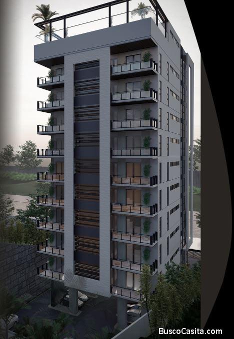 Apartamento en venta en lujosa Torre en Rincón Largo, Santiago BDA04