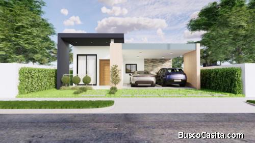 Venta De Casa En Proyecto Cerrado En Gurabo,santiago