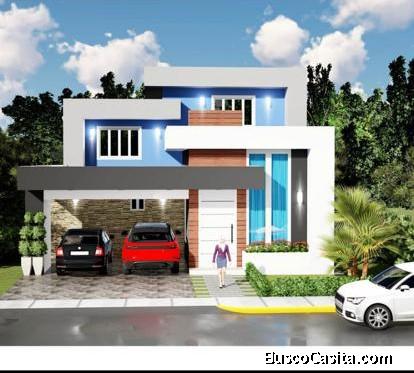 Venta De Casa En Residencial Cerrado En Gurabo,stgo