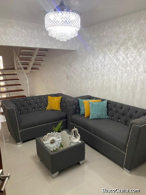Renta De Pent-House Amueblado En Los Prados Del Rey 