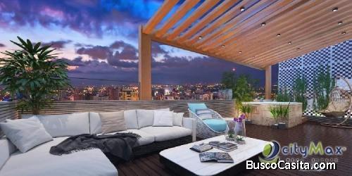 Venta De Lujoso Apartamento En Plano, Santiago.
