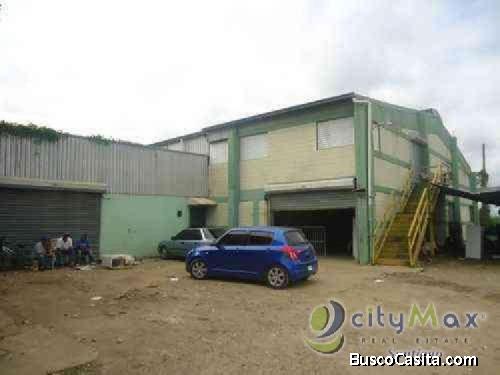 Nave Industrial En Venta O Renta Sobre La Autopista Joaquin Balaguer Santiago
