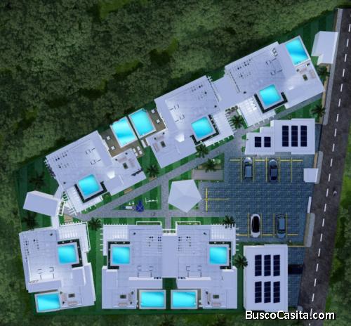 Apartamento En Venta Con Jardin Y Pisicna Las Terrenas 