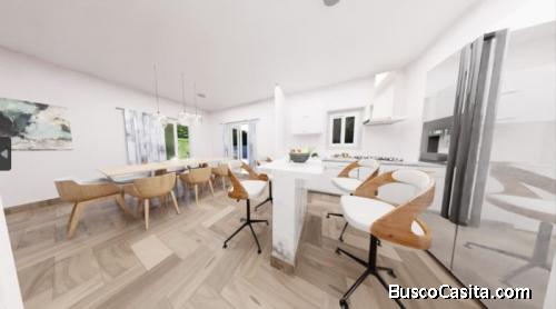Villa En Venta Moderna De 3 Habitaciones En Punta Cana